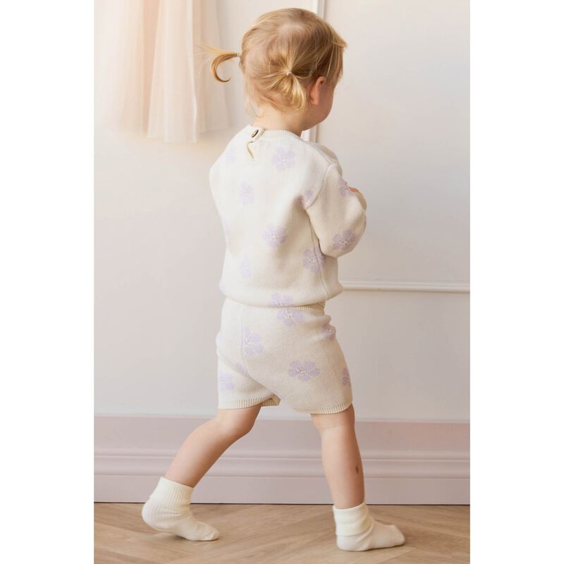 Jamie Kay Alette Knitted Bike Short  1-2Y image number 2